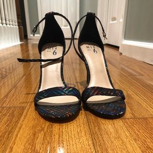 Mix No 6 heels. Multi colored